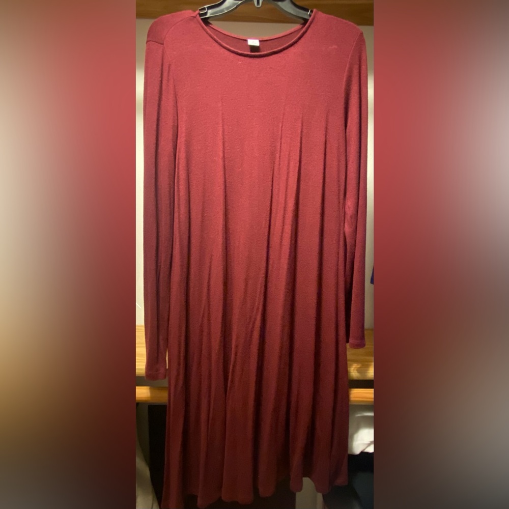 Old Navy Maroon Dress